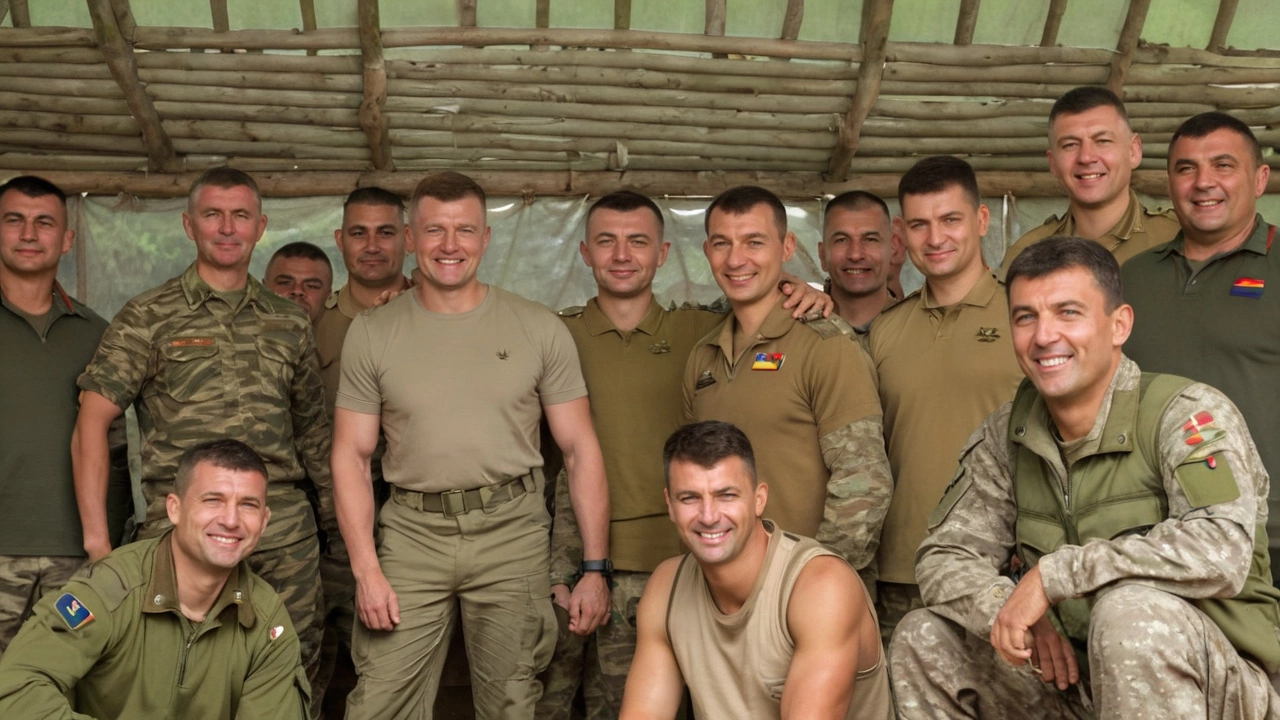 Командующий ВСУ Александр Сырский посетил учения в Восточной Украине