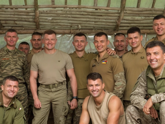 Командующий ВСУ Александр Сырский посетил учения в Восточной Украине